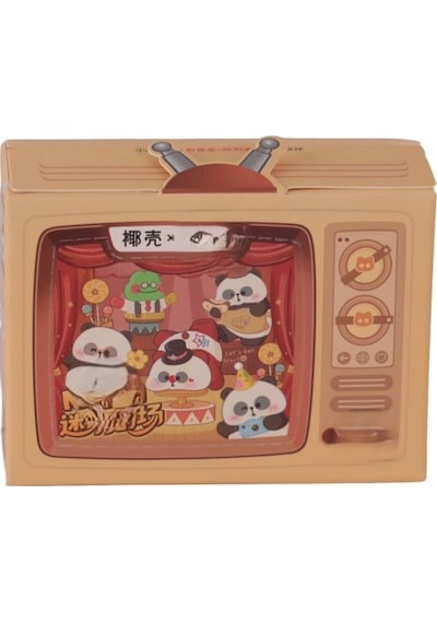Lz-7425 Mini Tiyatro Serisi 100 Parça Blind Box Block Oyuncak - Özel Seri Vagon.lz-7425