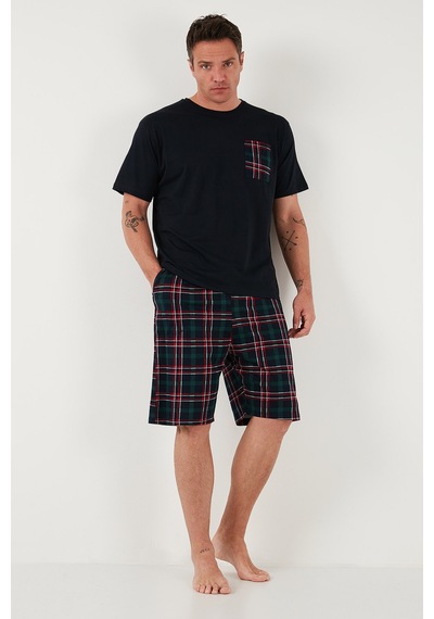 Buratti Erkek Pijama Takımı 6572020 Lacivert Lacivert