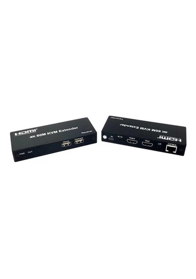 Sh Novacom Nvc-kvm60 4k 60 Metre Hdmı+usb+ır To Cat6 Kvm Extender Najmaddin