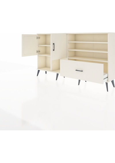 Arges Konsol 7 Raflı Tek Çekmeceli 2 Kapaklı 176x30x99 Aytaşı-aytaşı Aytası - Aytası Arges Konsol 7 Raflı Tek Çekmeceli 2 Kapaklı 176x30x99 Aytaşı-aytaşı Aytası - Aytası