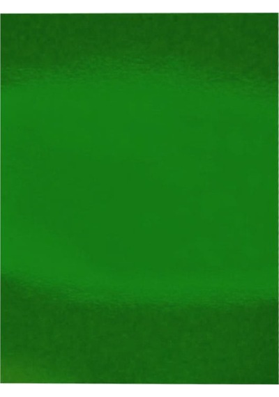 Aynalı Metalik Metalize Fon Kartonu Yeşil 50x70cm 10 Adet