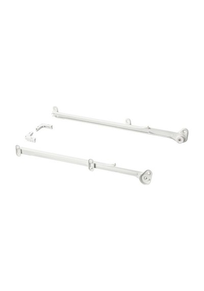 Ikea Altarlıden Sepet Rayı, Beyaz, 62 Cm