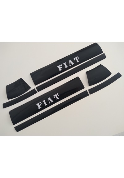 Fiat Tofaş Far Sticker 8 Parça Far Alt Üst Çıtası, Far Kaşı Slx