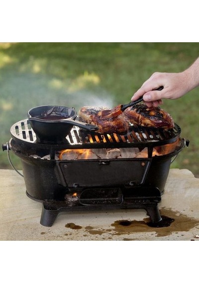 Döküm Kore Barbeküsü Siyah
