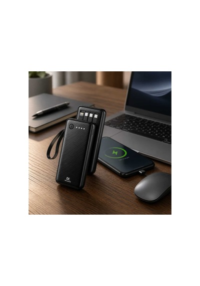 10000 Mah Powerbank Siyah