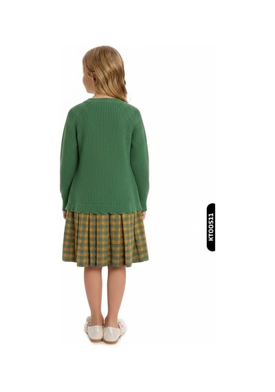 Xo Kids Kız Çocuk Elbise 3-12 Yaş 4056 mint