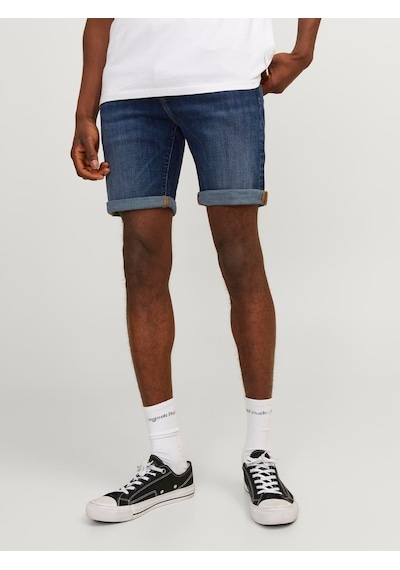 Jack & Jones Erkek Kot Şort 12250489 Mavi