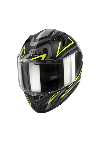 Gıvı 50.7 Proton Mat Tıtanıum-sarı Kask Mat Tıtanıum-sarı