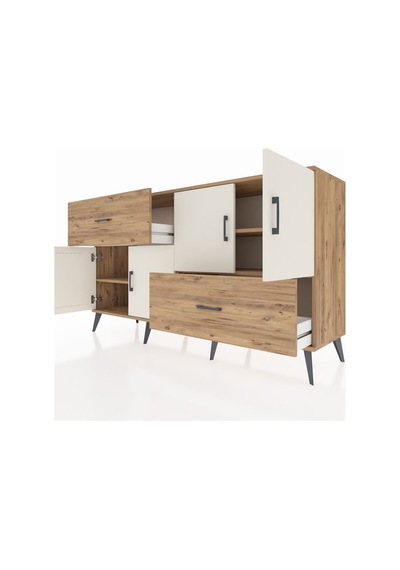 Hyperion Konsol 3 Raflı 2 Çekmeceli 4 Kapaklı 176x44x99 Çam-aytaş Çam-aytaşı/çam Hyperion Konsol 3 Raflı 2 Çekmeceli 4 Kapaklı 176x44x99 Çam-aytaş Çam-aytaşı/çam