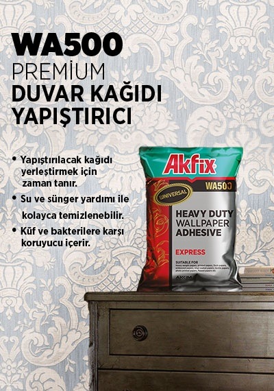 Akfix WA500 Duvar Kağıdı Yapıştırıcı 250Gr
