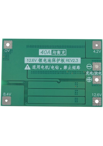 12v Li-ıon 18650 Koruma Kartı İçin 3x 3s 40a