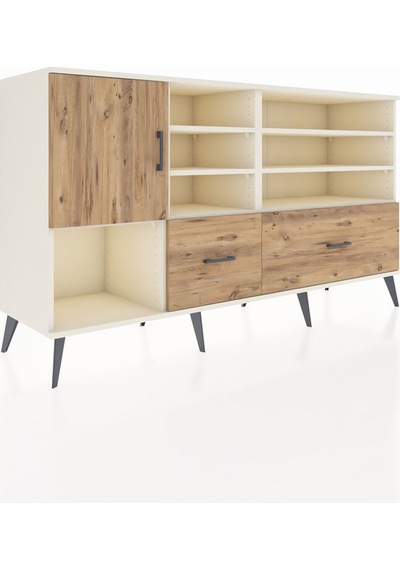 Hyperion Konsol 8 Raflı 2 Çekmeceli Tek Kapaklı 176x44x99 Aytaşı Aytaşı-çam Hyperion Konsol 8 Raflı 2 Çekmeceli Tek Kapaklı 176x44x99 Aytaşı Aytaşı-çam