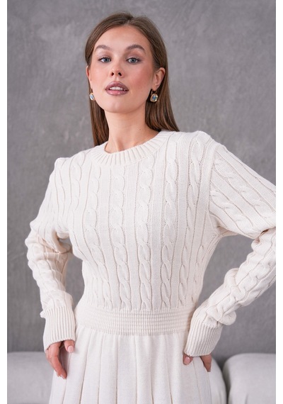 Flex Fashıon Saç Örgülü Trend Popüler Triko Mini Elbise Ekru - 662242424 Ekru - 662242424 Ekru Flex Fashıon Saç Örgülü Trend Popüler Triko Mini Elbise Ekru - 662242424 Ekru - 662242424 Ekru