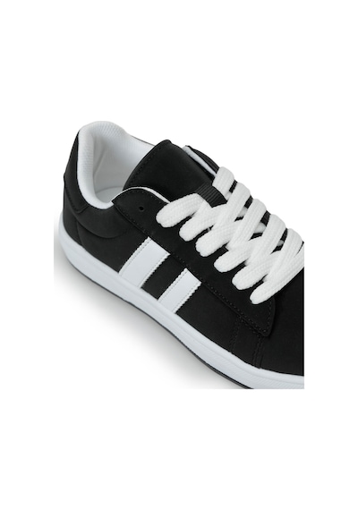 I Cool Zek F Siyah Erkek Çocuk Sneaker 000000000102721223 SİYAH-BEYAZ