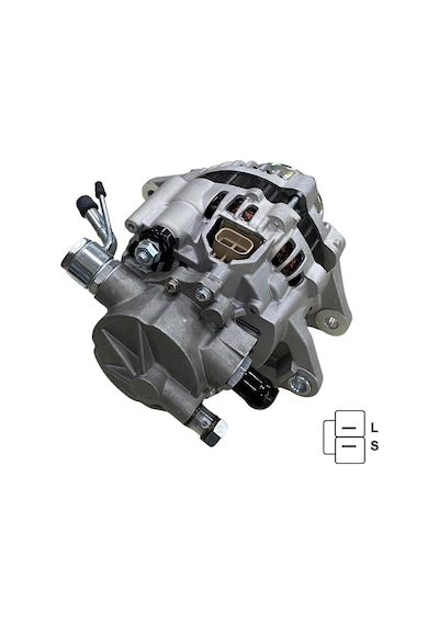 12v Alternatör Dinamo 65 A L-s Vakumlu Çift Kasnak 10 Mm Saplamalı Mıtsubıshı L300