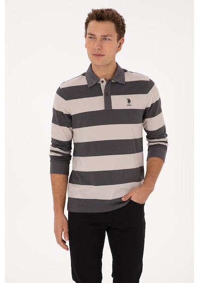U.s. Polo Assn. Erkek Gri Sweatshirt 50316467-vr024 Grı