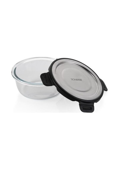 Retro Kilitli Saklama Kabı Yuvarlak 400 Ml-ınox Inox