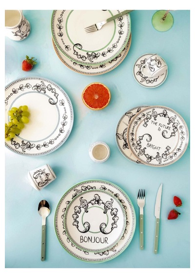 The Mia Bonjour Pasta Tabağı 6 Kişilik