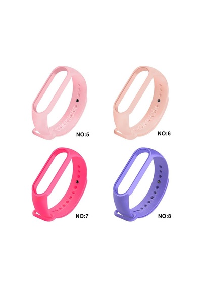 Xiaomi Mi Band 5 Kordon Mi Band 5 Kayış Jel Liquid Silikon Kordon