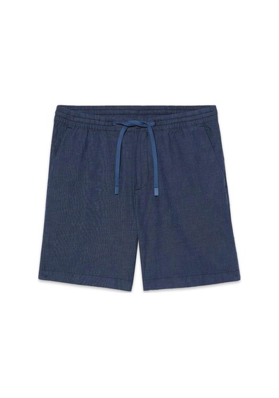 Timberland Tb0a2fd5 Claremont Cotton Lacivert Erkek Şort Beyaz