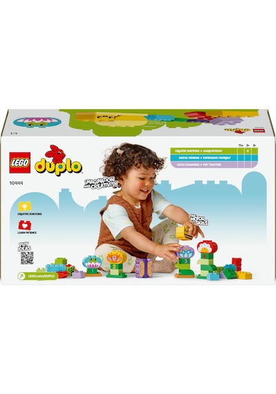 LEGO® DUPLO® Kasabası Yaratıcı Bahçe ve Çiçekler 10444 - 2 Yaş ve Üzeri Küçük Çocuklar için Eğitici Oyuncak Yapım Seti (45 Parça)