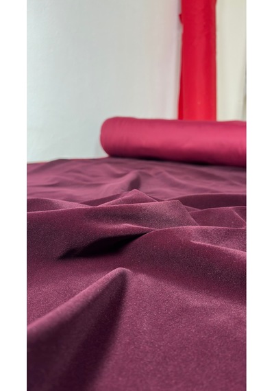 Flok Süet Suni Deri 100 X 150 Yapışkansız Bordo