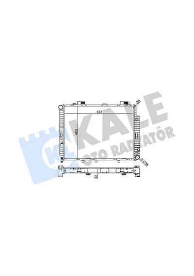 Kale 360500 Motor Radyatoru A2105000803 A2105002703 A2105002803