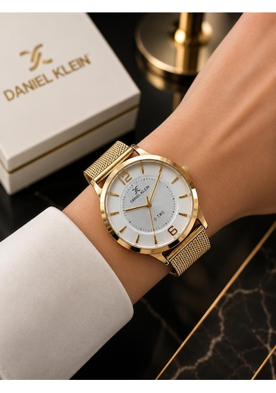 Danıel Kleın Dk-k2027-02 Yeni Sezon Kadın Kol Saat Altın