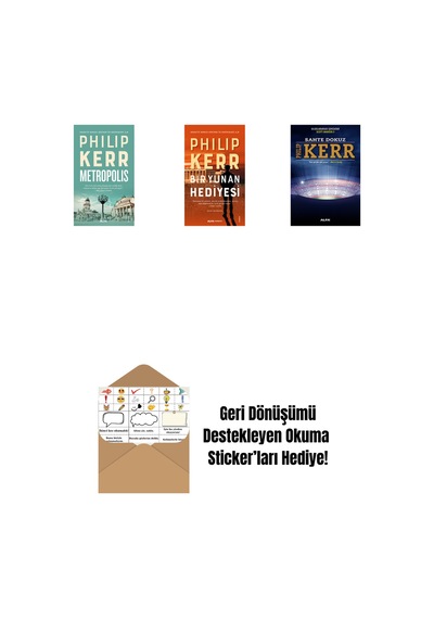 Metropolis + Bir Yunan Hediyesi + Sahte Dokuz + Okuma Sticker'ları