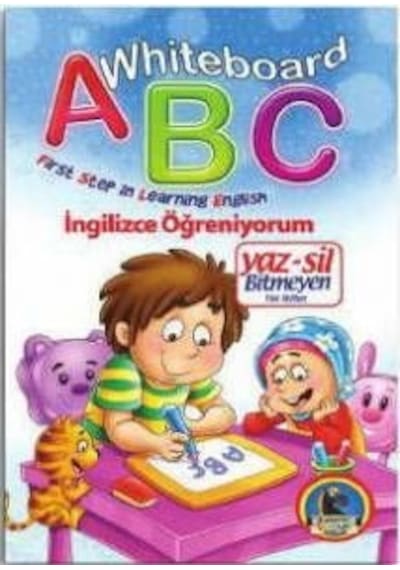 İngilizce Çalışma Defteri Yaz Sil Bitmeyen Yazı Defteri