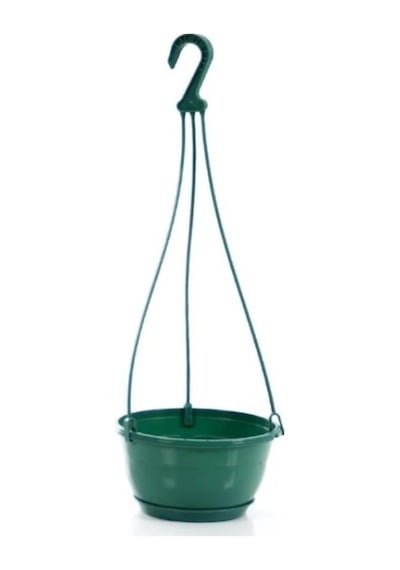 Omnipazar So-sm02 Safir Makrome Askılı Balkon Saksı Takımı 3.4 Litre No 2 Yeşil