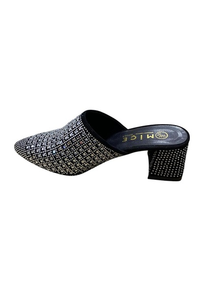 Miçe Shoes Kadın Kalın Topuk Burnu Kapalı Taşlı Terlik Siyah Gümüş Taşlı - 873531452 Siyah Gümüş Taşlı Miçe Shoes Kadın Kalın Topuk Burnu Kapalı Taşlı Terlik Siyah Gümüş Taşlı - 873531452 Siyah Gümüş Taşlı
