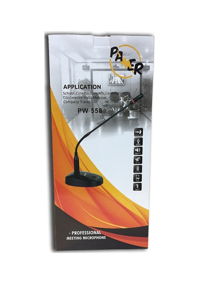 Pawer Pw-558 Işıklı Kablolu Kürsü Mikrofonu