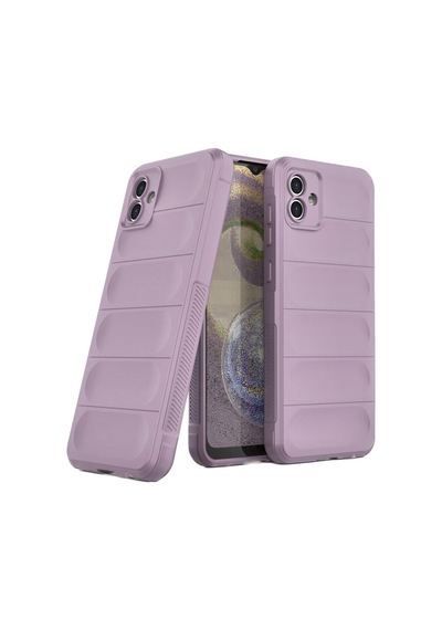 Samsung Galaxy  Uyumlu,  A05 Kılıf Optimum Silikon - Mor