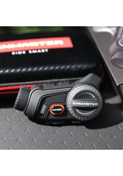 Knmaster Kn1200c Kameralı Motosiklet Bluetooth Intercom Kulaklık Seti