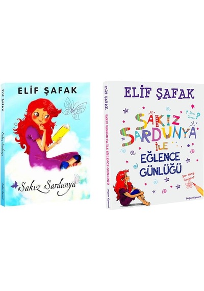 Sakız Sardunya + Sakız Sardunya ile Eğlence Günlüğü 2 Kitap Set