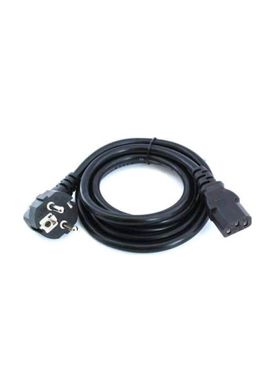 Koodmax 50 Adet Bilgisayar Kasa Monitör Ekran Power Kablo Güç Kablosu - 1.5 Metre