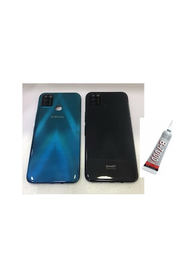 İnfinix Hot 10 Lıte Smart S Arka Batarya Pil Kapağ Mavi