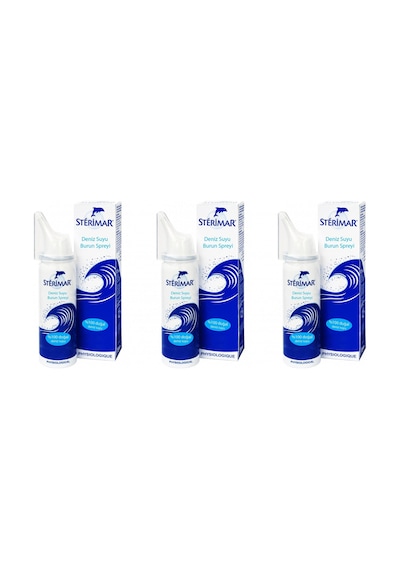 Sterimar Deniz Suyu Burun Spreyi 100ml 3 Adet