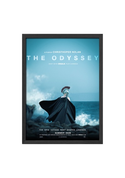 The Odyssey Siyah Ahşap Çerçeveli Poster, Film Duvar Tablosu