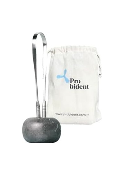 Dil Temizleme Aparatı/dil Sıyırıcı Kese + Stand Hediyeli Full 304 Surgical Stainless Steel 24514497