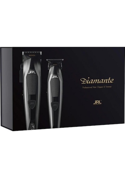 Jrl Diamante Collection Profesyonel Saç Kesim Ve Çizim 8200 Rpm Tıraş Makinesi Seti Siyah