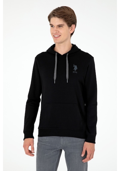 U.s. Polo Assn. Erkek Siyah Sweatshirt 50289059-vr046 Siyah