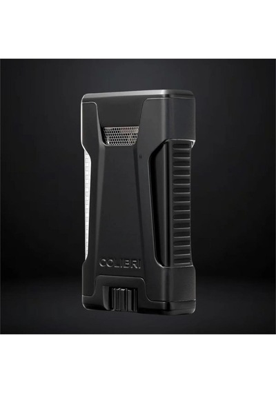 Colibri Rebel Çift Jet Puro Çakmağı Siyah