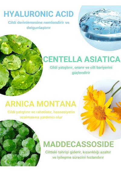 The Vivia Centella Yoğun Onarıcı ve Nemlendirici Bariyer Koruyucu Cica Krem 50 ML