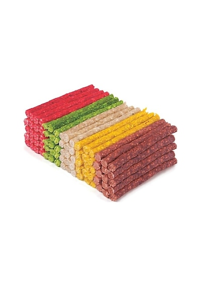 Miçiko Köpekler İçin Renkli Munchy Diş Sağlığı Ödül Çubuğu 75 Adet