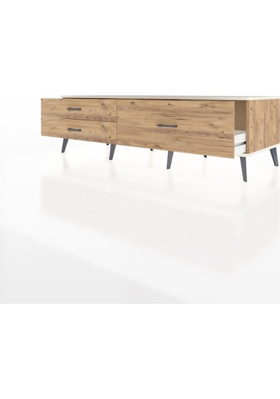 Kronos Tv Ünitesi 3 Çekmeceli 176x59x51 Çam-aytaşı/çam Aytası/atlas Çam Kronos Tv Ünitesi 3 Çekmeceli 176x59x51 Çam-aytaşı/çam Aytası/atlas Çam