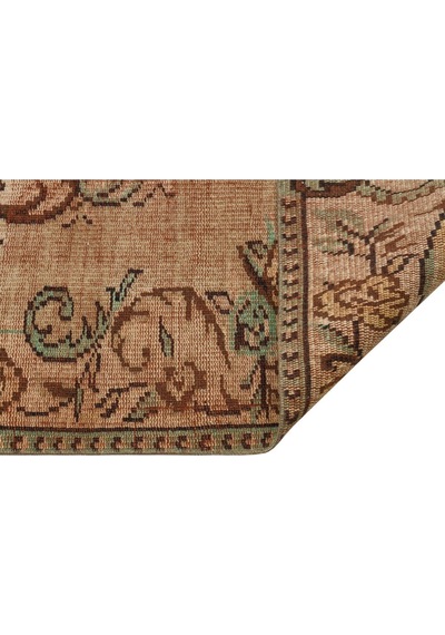 Eşsiz Anadolu Vintage Eskitme El Dokuma Halı 159 X 271 Cm 8969