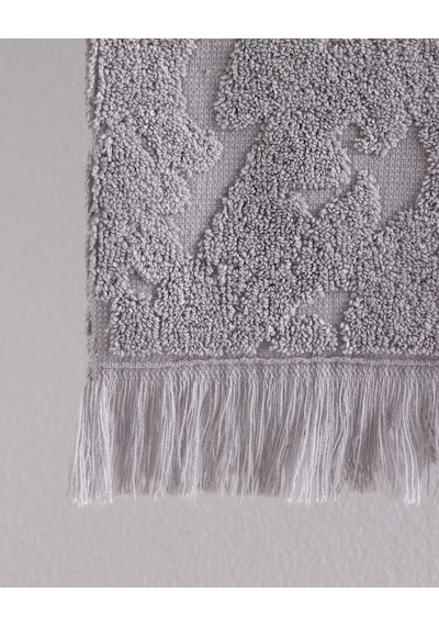 Madame Coco Pavot %100 Pamuk Yüz Havlusu - Gri - 50x70 Cm 8684427297087 Gri