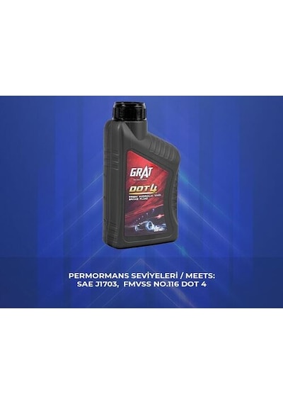Grat 600004 Fren Hidroliği Dot 4 500 Ml 1987479108